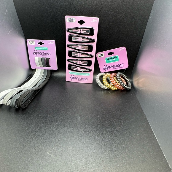 NWT Expressions Hair Accessories Bundle - Picture 2 of 6